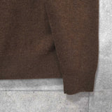 ポロ ラルフローレン スモールポニー ウール ニット ブラウン