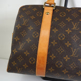 ルイ ヴィトン モノグラム キャリーオール ボストンバッグ ブラウン M40074