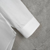 ディオール オム ビー刺繍 カッターシャツ 長袖シャツ ホワイト メンズ