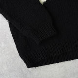 THRIFTY LOOK STAR HAND KNIT スリフティールック スター ハンドニット ブラック