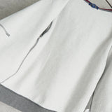 ポロ ラルフローレン フェルトロゴ フルジップ パーカー グレー