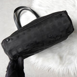 シャネル ニュートラベルライン GM トートバッグ ブラック 7桁6番台