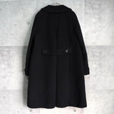 バーバリー ロンドン ノバチェック裏地 カシミア ウール ステンカラーコート レディース ブラック