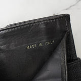 シャネル ココマーク キャビアスキン 二つ折り財布 ブラック 5番台7桁 ギャランティーカード付き - NEWSED