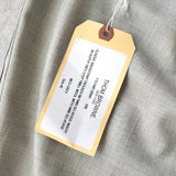 トムブラウン シルク混紡 サイドライン スラックス ライトグレー タグ付き未使用品