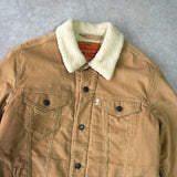リーバイス ボア襟 コーデュロイジャケット ベージュ