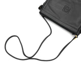 ロエベ アナグラム レザー ショルダーバッグ ブラック