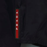 プラダ ロゴ ジップ ナイロン 長袖シャツ シャツジャケット ブラック