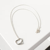 ティファニー オープンハート ネックレス シルバー925