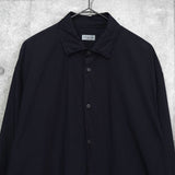 ドリス ヴァン ノッテン コットン / ナイロン 長袖シャツ ブラック