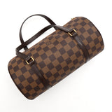 ルイ ヴィトン ダミエ パピヨン26 ドラムバッグ ハンドバッグ ブラウン N51304