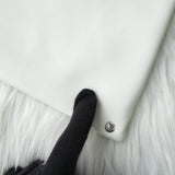 エムエムシックス メゾン マルジェラ ジャパニーズバッグ ミニ レザー ハンドバッグ ホワイト