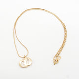 ディオール CDロゴ チェーンネックレス GP