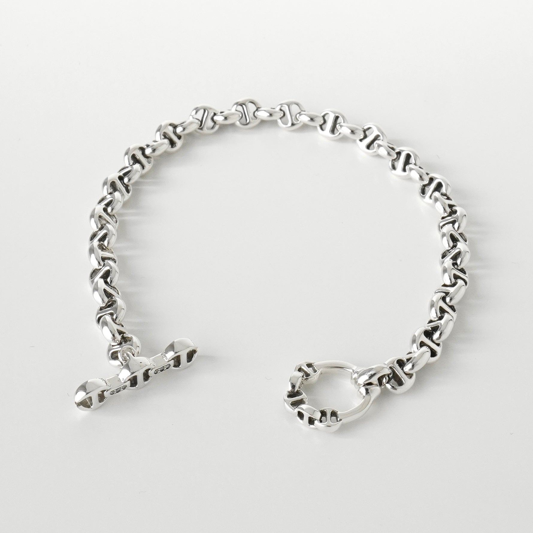 HOORSENBUHS 5MM OPEN-LINK ホーセンブース シルバー925 ブレスレット
