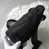 シャネル 6番台 ニュートラベルライン 2way ナイロン / レザー リュックサック ショルダーバッグ ブラック - NEWSED