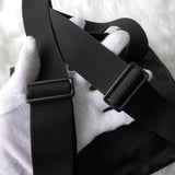 シャネル 6番台 ニュートラベルライン 2way ナイロン / レザー リュックサック ショルダーバッグ ブラック - NEWSED