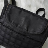 シャネル 6番台 ニュートラベルライン 2way ナイロン / レザー リュックサック ショルダーバッグ ブラック - NEWSED