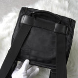 シャネル 6番台 ニュートラベルライン 2way ナイロン / レザー リュックサック ショルダーバッグ ブラック - NEWSED