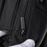 シャネル 6番台 ニュートラベルライン 2way ナイロン / レザー リュックサック ショルダーバッグ ブラック - NEWSED