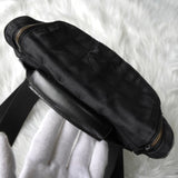 シャネル 6番台 ニュートラベルライン 2way ナイロン / レザー リュックサック ショルダーバッグ ブラック - NEWSED