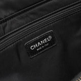 シャネル 6番台 ニュートラベルライン 2way ナイロン / レザー リュックサック ショルダーバッグ ブラック - NEWSED