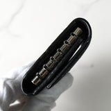 グッチ マイクログッチシマ キーケース 6連 レザー ブラック - NEWSED