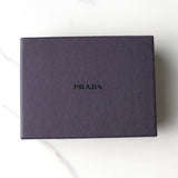 プラダ テスートナイロン サフィアーノレザー 6連 キーケース ブラック 箱付き - NEWSED