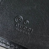 グッチ マイクログッチシマ キーケース 6連 レザー ブラック - NEWSED