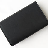 プラダ テスートナイロン サフィアーノレザー 6連 キーケース ブラック 箱付き - NEWSED