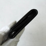 プラダ ポコノ ナイロン 三角プレート トライアングルロゴ サフィアーノ レザー 6連 キーケース ブラック - NEWSED