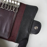 シャネル ココマーク マトラッセ キャビアスキン 6連 キーケース ブラック 8桁1番台 - NEWSED