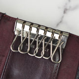 シャネル ココマーク マトラッセ キャビアスキン 6連 キーケース ブラック 8桁1番台 - NEWSED