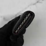 シャネル ココマーク マトラッセ キャビアスキン 6連 キーケース ブラック 8桁1番台 - NEWSED