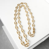 ジバンシィ ヴィンテージ チェーン ネックレス GP ゴールド