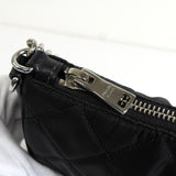 プラダ キルティング トライアングルロゴ テスート ナイロン 2way ショルダーバッグ チェーン ハンドバッグ ブラック