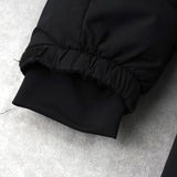 ザ ノースフェイス ドライベント ロゴ ロング丈 ダウンジャケット ダウンコート ブラック