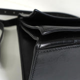 バレンシアガ クラッシュ レザー スリングバッグ ワンショルダーバッグ ブラック