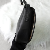 バーバリー ヴィンテージ ロゴ ショルダーバッグ ブラック