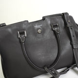 サンローラン ベイビーカバス レザー 2way ハンドバッグ ショルダーバッグ グレー