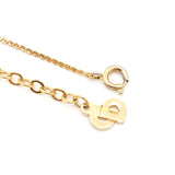 クリスチャン ディオール CDロゴ サークル ネックレス GP レディース