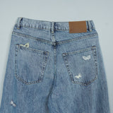 アワーレガシー 25SS VAST CUT バタフライ 刺繍 デニム ブルー