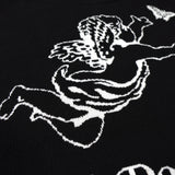 ガールズドントクライ エンジェル ニット ブラック