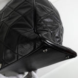 シャネル スポーツライン マトラッセ キャビアスキン ボーリングバッグ ボストンバッグ ブラック 6番台7桁 - NEWSED