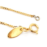 シャネル ココマーク ラインストーン ネックレス GP レディース