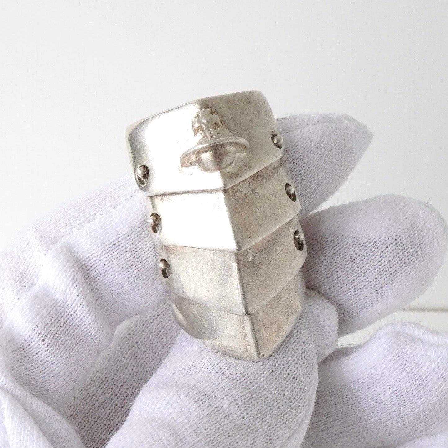 ヴィヴィアン　アーマーリング　レジン　17号　メンズサイズ ヴィヴィアンウエストウッド リング 指輪 メンズ レディース Vivienne