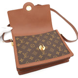 ルイ ヴィトン モノグラム ラスバイユ ショルダーバッグ ブラウン M51372