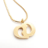 ディオール CDロゴ チェーンネックレス GP