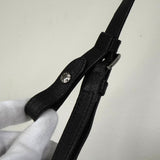 プラダ レザー ビジュー スタッズ 2way ハンドバッグ ショルダーバッグ ブラック