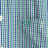 クリスチャン ディオール ヴィンテージ CDロゴ ギンガムチェック 長袖シャツ マルチカラー メンズ