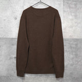 ポロ ラルフローレン スモールポニー ウール ニット ブラウン